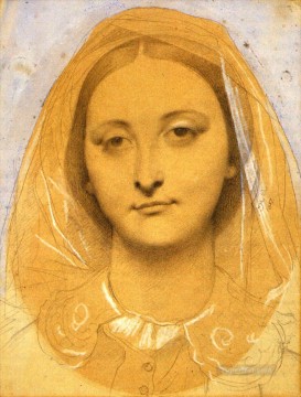  Auguste Obras - Mademoiselle Mary de Borderieux Neoclásico Jean Auguste Dominique Ingres
